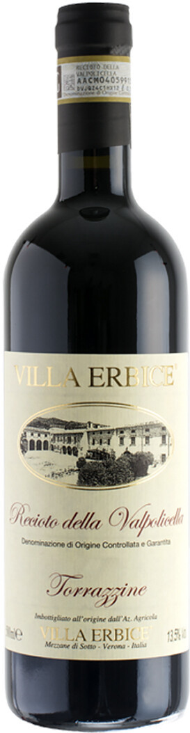 Вино Villa Erbice Recioto della Valpolicella DOCG 2011 500 мл