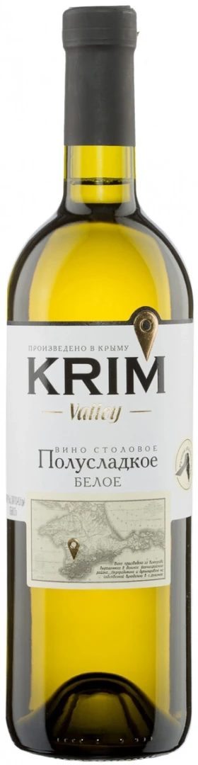 Вино "Krim Valley" White Semi-Sweet