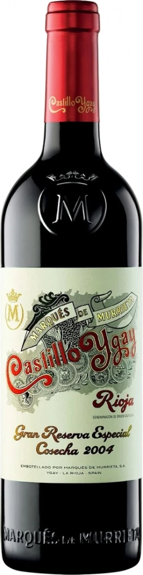 Вино Marques de Murrieta, Castillo Ygay Gran Reserva Especial, 2004
