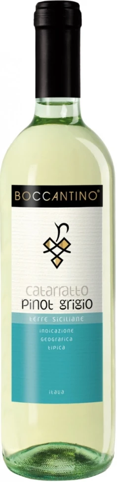 Вино Boccantino Catarratto Pinot Grigio, Terre Siciliane IGT, 2022