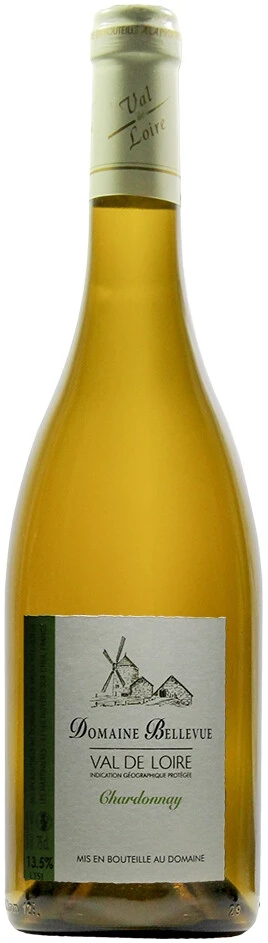Вино Domaine Bellevue, Chardonnay, Val de Loire IGP, 2020