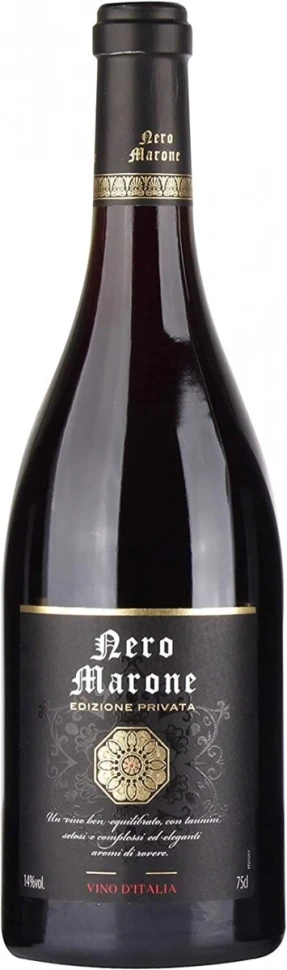 Вино "Nero Marone" Red Dry, 2019