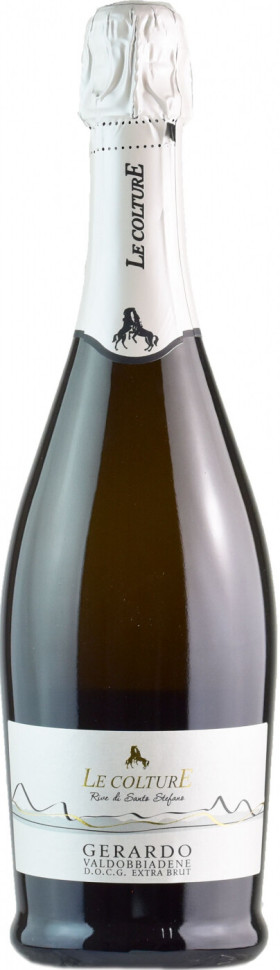 Игристое вино Le Colture Gerardo Rive di Santo Stefano Valdobbiadene Prosecco Superiore DOCG Extra Brut