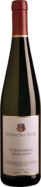 Вино Selbach Oster, Zeltinger Sonnenuhr Riesling Auslese, 2009