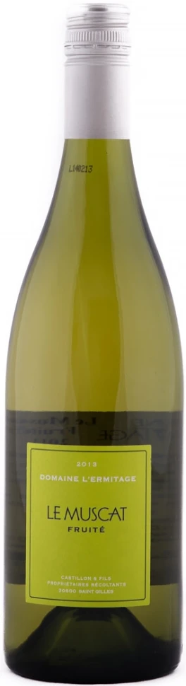 Вино Chateau L'Ermitage, "Le Muscat Fruite" IGP, 2015