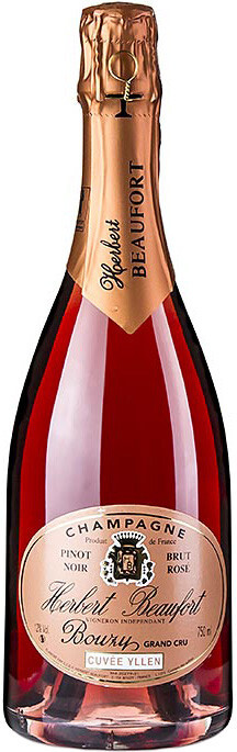 Шампанское Herbert Beaufort Cuvee Yllen Brut Rose Bouzy Grand Cru