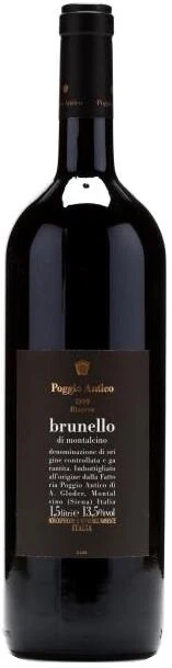 Вино Poggio Antico, Brunello di Montalcino Riserva DOCG, 2018, 1.5 л