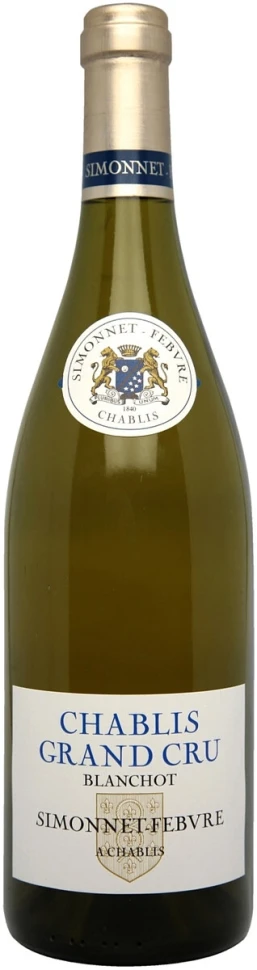 Вино Simonnet-Febvre, Chablis Grand Cru Blanchot, 2002