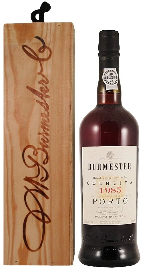 Портвейн Burmester, Colheita Porto, 1985, wooden box