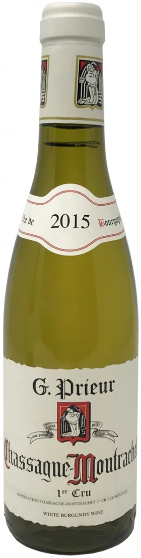 Вино Domaine Prieur Brunet, Chassagne Montrachet 1er Cru AOC, 2015, 375 мл