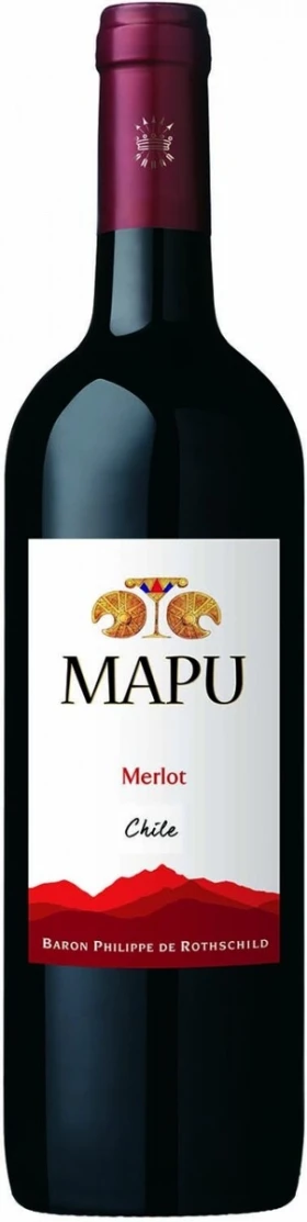 Вино Baron Philippe de Rothschild, "Mapu Seleccion" Merlot, 2017