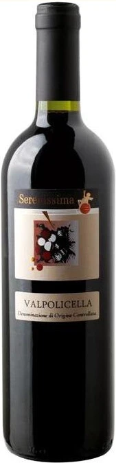 Вино Valpolicella Serenissima DOC, 2016