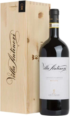 Вино Villa Antinori, Chianti Classico DOCG Riserva, 2020, wooden box, 1.5 л