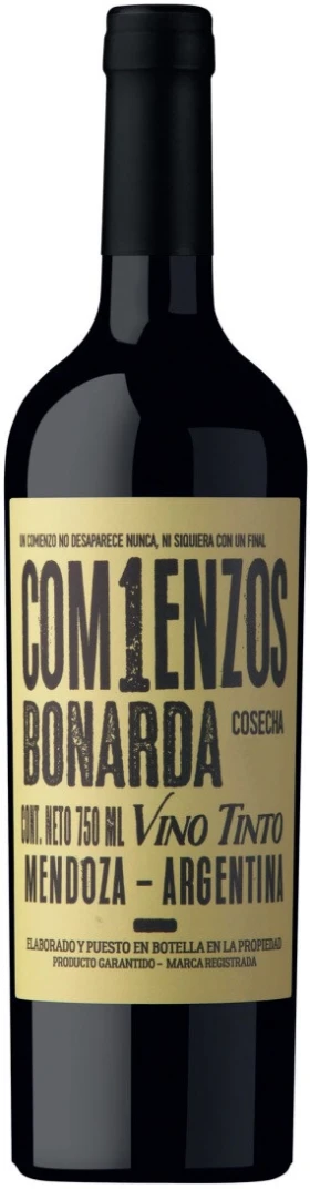 Вино "Comienzos" Bonarda, 2022