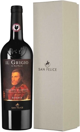 Вино Agricola San Felice, Chianti Classico Riserva DOCG Il Grigio, 2018, gift box