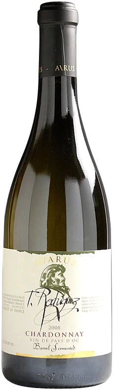 Вино Le Prieure Saint Sever, "Avarus" Chardonnay, VdP d'Oc, 2008