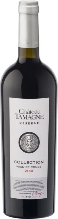 Вино "Chateau Tamagne" Reserve, Collection Premier Rouge