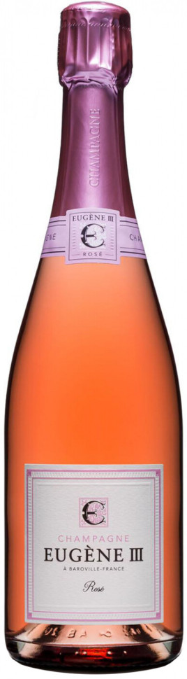 Шампанское Eugene III Rose Brut Champagne AOC