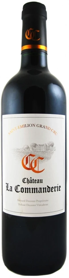 Вино Chateau La Commanderie, Saint-Emilion Grand Cru AOC, 2009