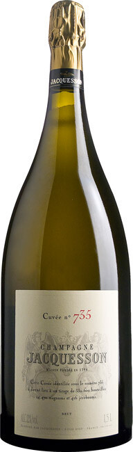 Шампанское Jacquesson Cuvee № 735 Brut 15 л