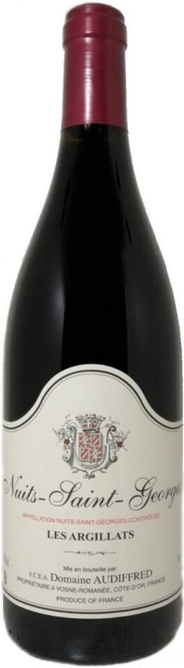 Вино Domaine Audiffred Nuits Saint Georges Les Argillats AOC