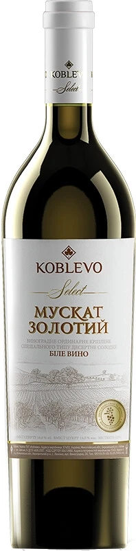 Вино Коблево, "Селект" Мускат Золотой