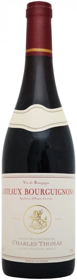 Вино Charles Thomas, Coteaux Bourguignons AOC, 2012