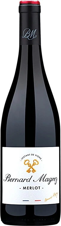 Вино Bernard Magrez, Merlot, Pays d'Oc