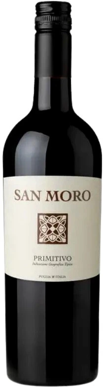 Вино Produttori di Manduria, San Moro Primitivo, Puglia IGT, 2021
