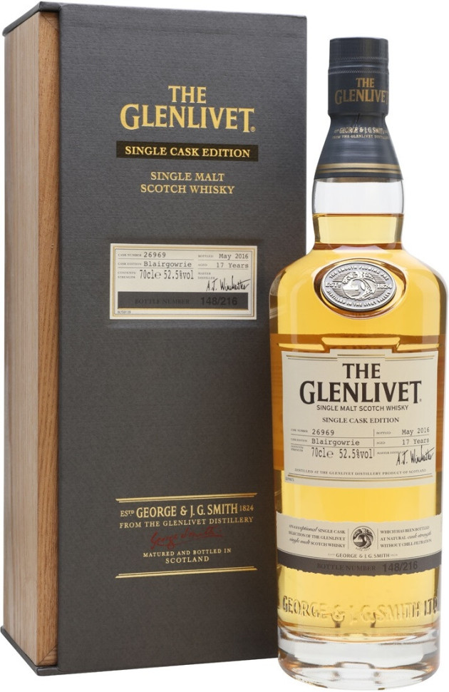 Виски Glenlivet Blairgowrie 17 Years gift box 700 мл