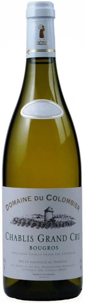 Вино Domaine du Colombier, Chablis Grand Cru "Bougros" AOC, 2008