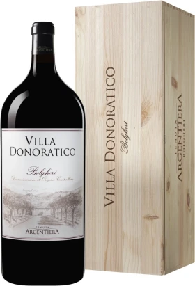 Вино Argentiera, "Villa Donoratico", 2021, wooden box, 6 л
