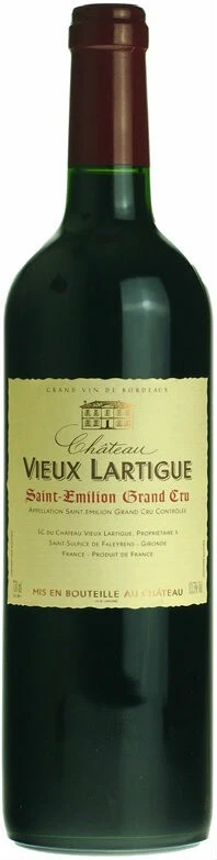 Вино Chateau Vieux Lartigue, Saint-Emilion Grand Cru AOC