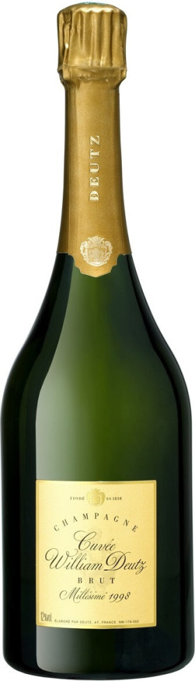 Шампанское Cuvee William Deutz Brut Blanc Millesime 1998 3 л
