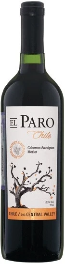 Вино El Paro Cabernet Sauvignon-Merlot, Central Valley DO, 2022