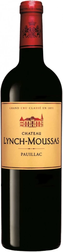 Вино Chateau Lynch-Moussas, Grand Cru Classe Pauillac AOC, 2016