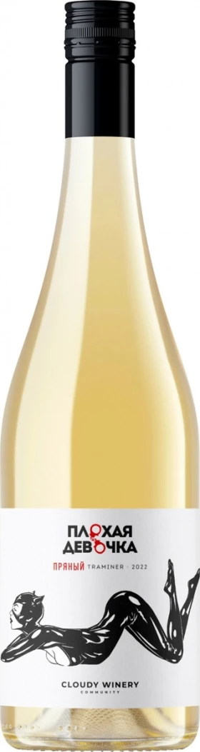 Вино Cloudy Winery, "Plohaya Devochka" Traminer, 2022
