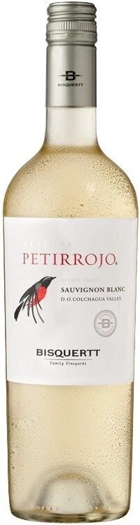 Вино Bisquertt, Petirrojo Reserve, Sauvignon Blanc, Colchagua Valley DO, 2014