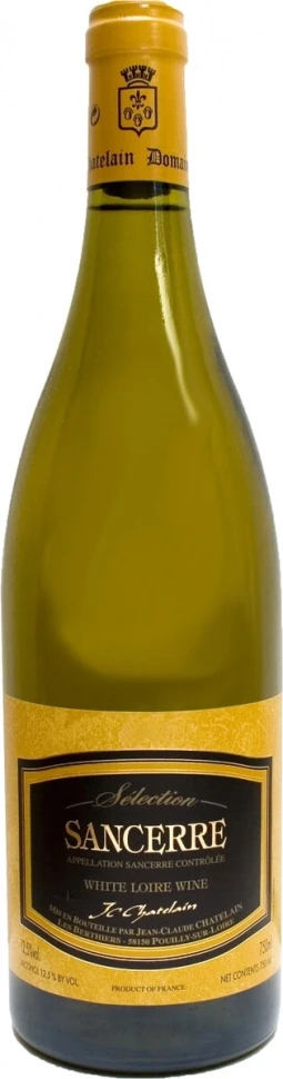 Вино Chatelain Sancerre Selection, Sancerre AOC 2009
