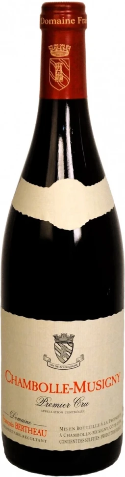 Вино Domaine Francois Bertheau, Chambolle-Musigny Premier Cru AOC, 2007
