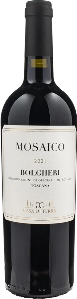 Вино Casa di Terra, Mosaico, Bolgheri DOC, 2021