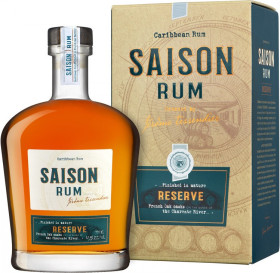 Ром Saison Rum Reserve gift box 0.7 л