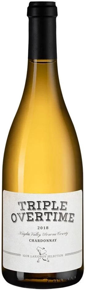 Вино Igor Larionov, Triple Overtime Chardonnay, Knights Valley, 2018