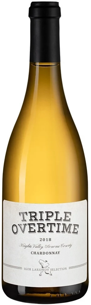Вино Igor Larionov, Triple Overtime Chardonnay, Knights Valley, 2018