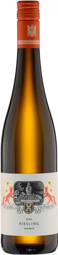 Вино Weingut Karl Schaefer, Riesling Trocken, 2022