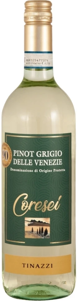 Вино Tinazzi, "Coresei" Pinot Grigio delle Venezie DOP, 2021