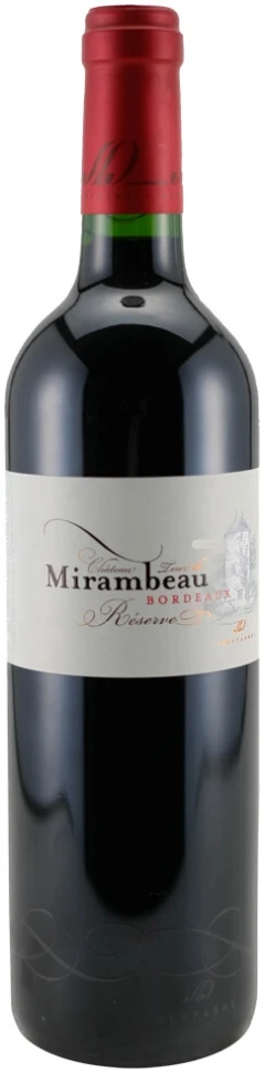 Вино Chateau de Mirambeau Rouge, Bordeaux AOC, 2010