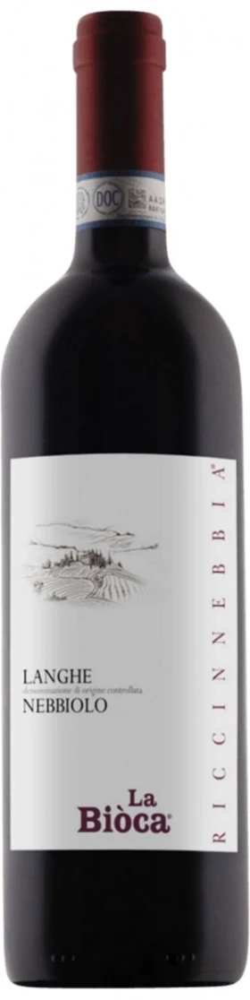 Вино La Bioca, Nebbiolo Riccinnebbia, Langhe DOC, 2016
