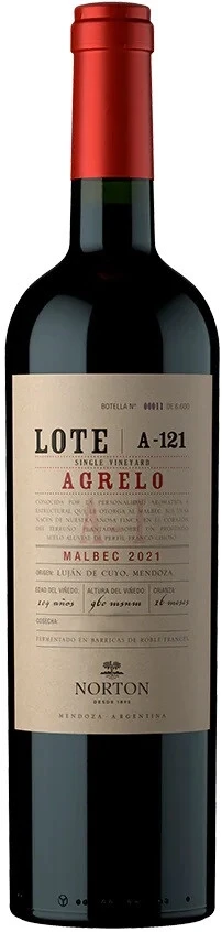 Вино Norton, "Lote" Agrelo A-121, 2021