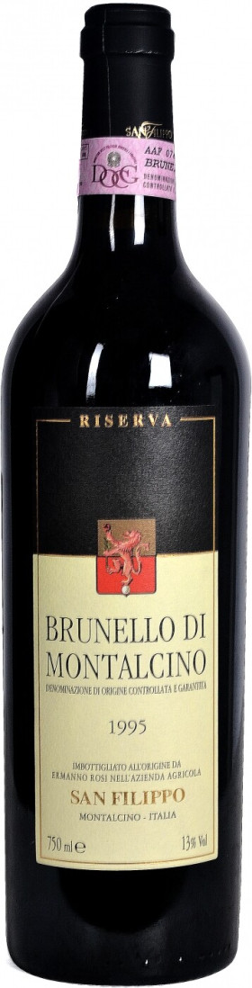 Вино San Filippo Brunello di Montalcino Riserva DOCG 1995